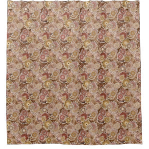 Fractal Swirl Pattern, Brown, Tan and Beige