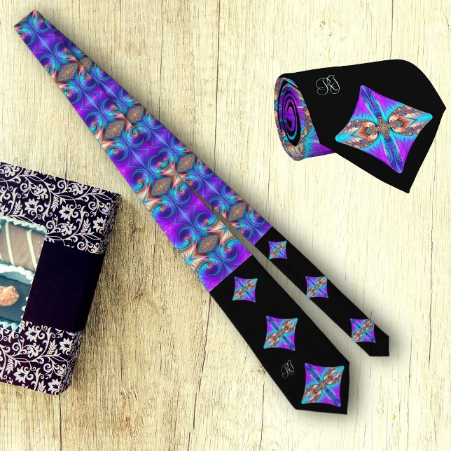 Fractal symmetric neck tie (Creator Uploaded)