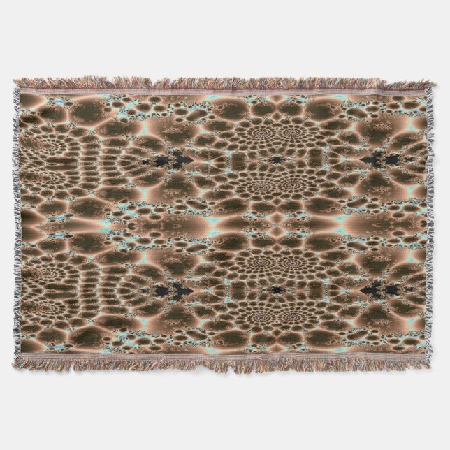 Fractal Throw Blanket (Front)
