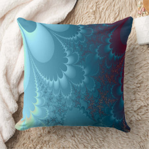 Fractal Throw Pillow