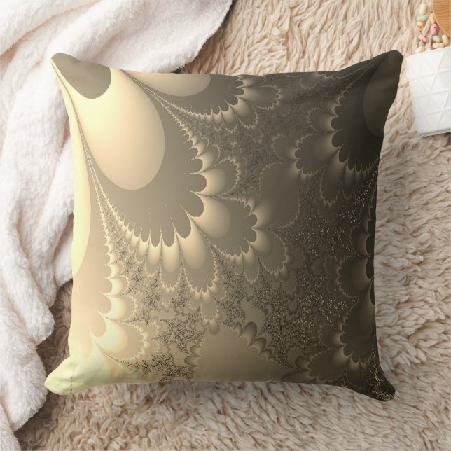 Fractal Throw Pillow (Blanket)