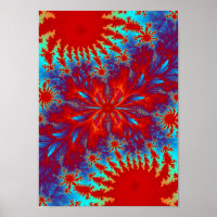 fractal tie-dye