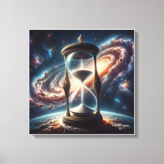 Fractal Time Canvas Print