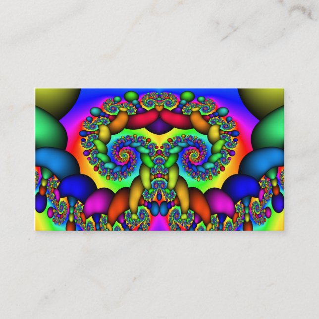Fractal Tree of Life Business Card (Front)