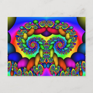 Fractal Tree of Life Postcard