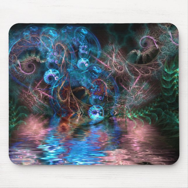 Fractal Wasteland Fantasy Mousepad (Front)