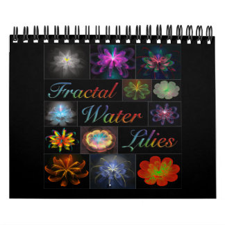 Fractal Water Lily Calendar