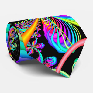 Fractal Whimsical Butterfly Tie