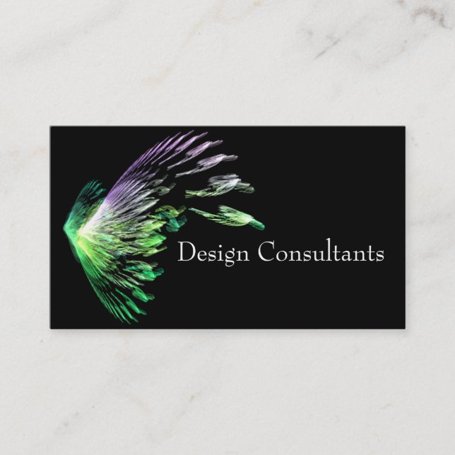 Fractal Wings Business Card (Front)