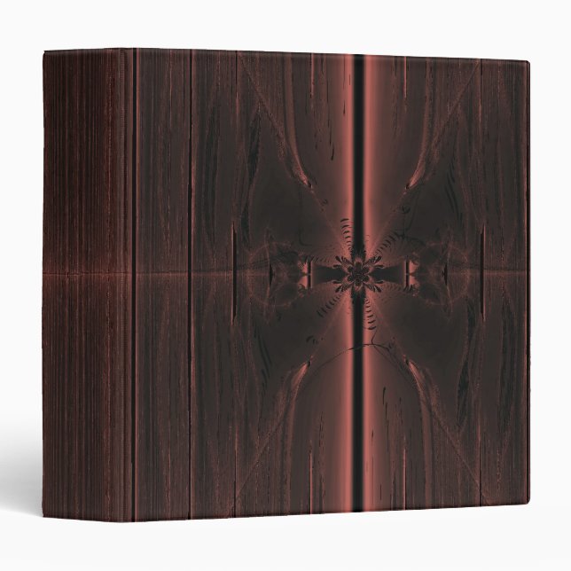 Fractal Wooden Gate Binder (Front/Spine)
