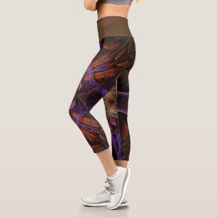 Fractal   Zazzle_Growshop. Capri Leggings