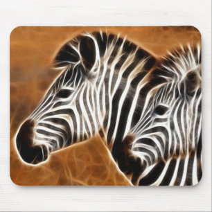 Fractal Zebra Mousepad