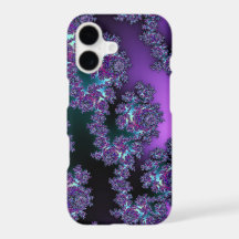 Fractalacious Fractal Cool Hues iPhone X Case