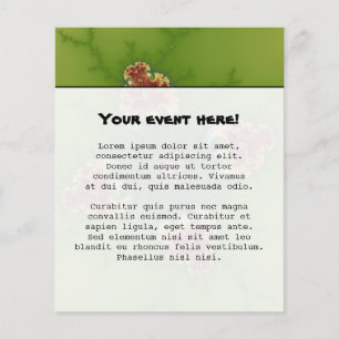 Fractalbug Picnic - Fractal Art Flyer