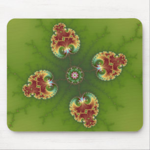 Fractalbug Picnic - Fractal Art Mouse Pad