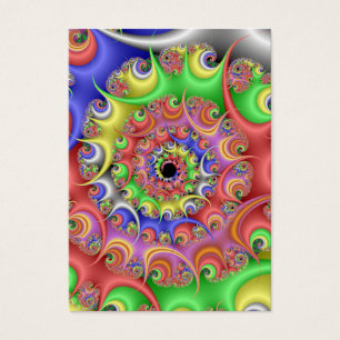 Fractale de spirale d'oeuf de pâques