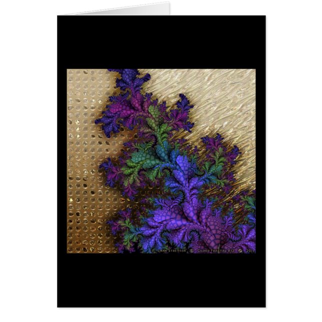 Fractale dorée #12 (Devant)