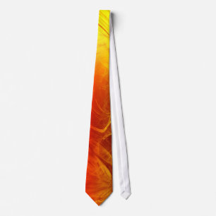 Fractale orange : Cravate