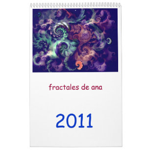 fractales de ana calendar