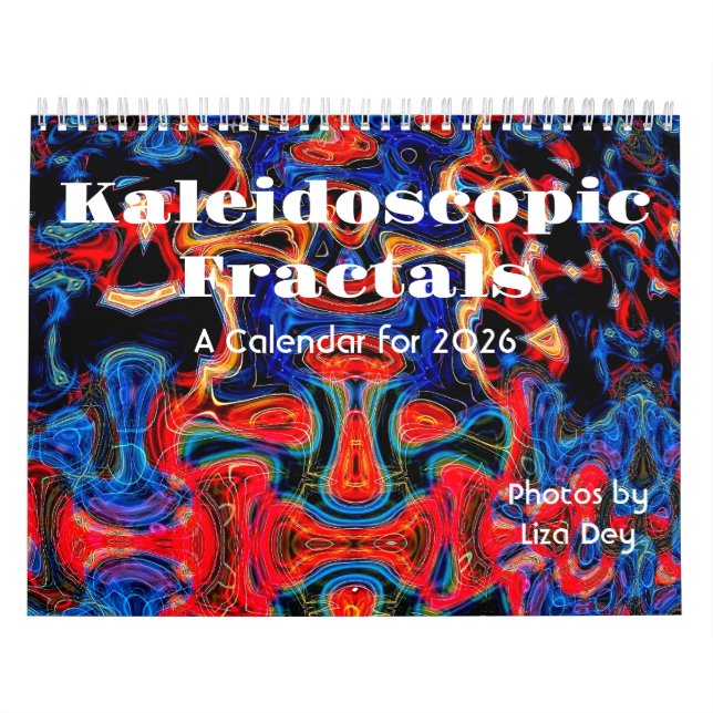 Fractales kaléidoscopiques, Calendrier 2026 (Protection)