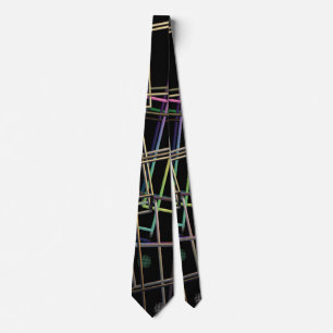Fractalised Metal Frames Tie