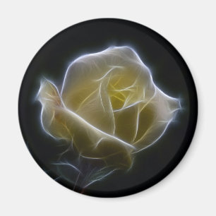 Fractalius Filtre Rose blanche Magnet