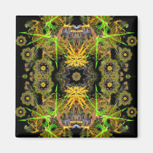 fractalkan fridge magnet