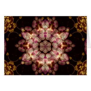 FractalRosea Card