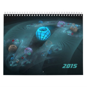 Fractals for 2015 v1 calendar