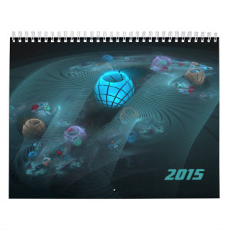 Fractals for 2015 v1 calendar