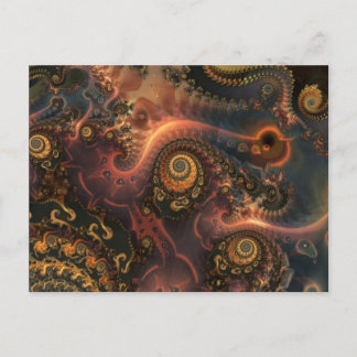 Fractals-Terra Vortex Postcard