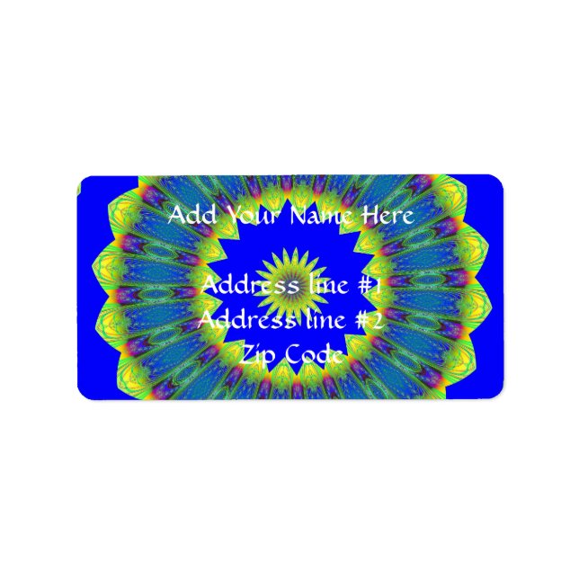 Fractalscope 16 label (Front)