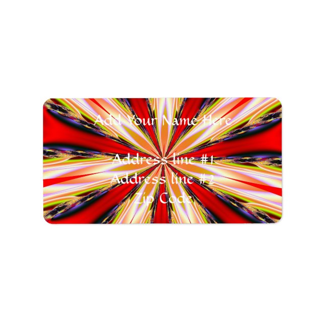 Fractalscope 25 label (Front)