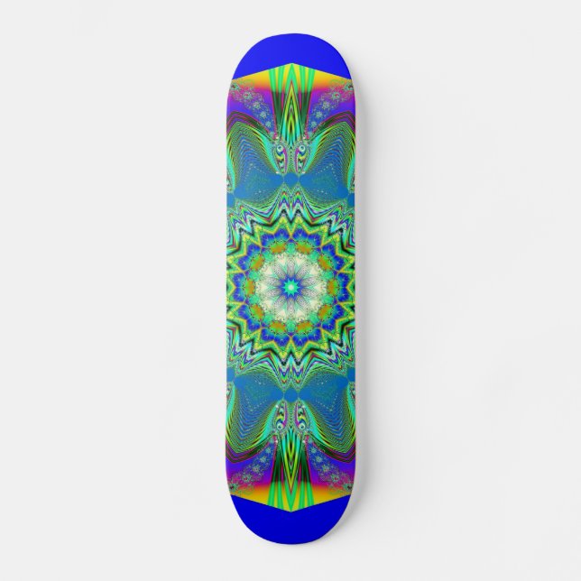 Fractalscope 27 skateboard (Front)