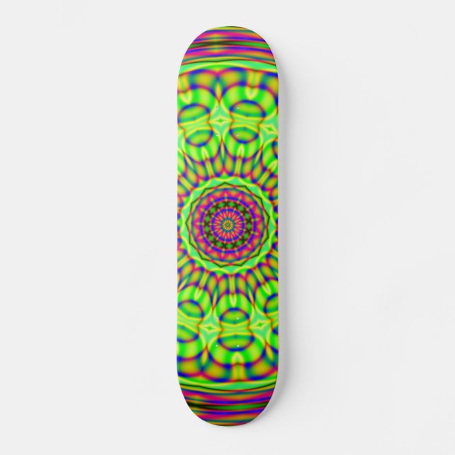 Fractalscope 28 skateboard (Front)