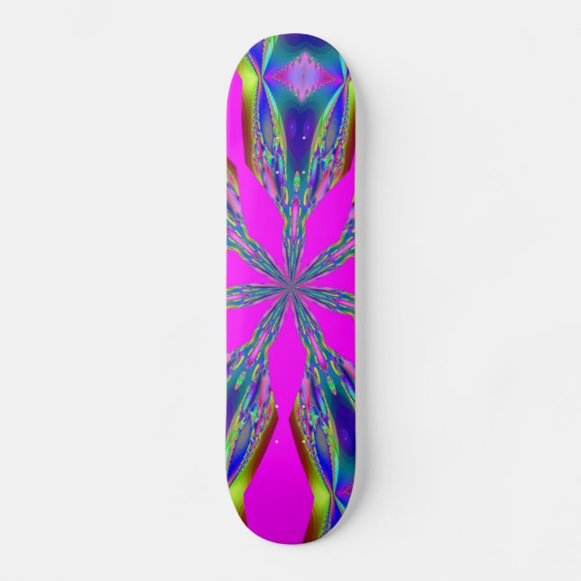 Fractalscope 40 skateboard (Front)