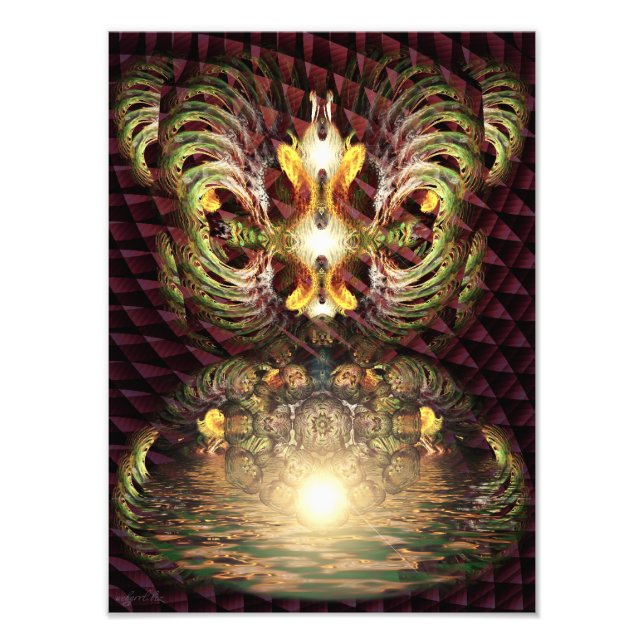 Fractapond Art Photo (Front)