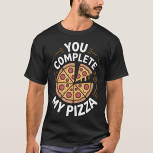 Fraction Pizza Slices Math Learning Parts - Calcul T-Shirt