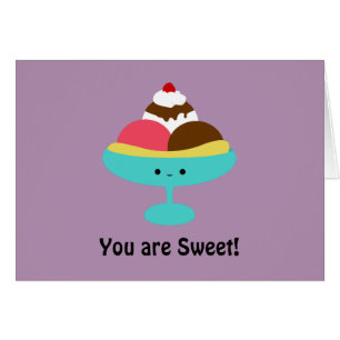 Fractionnement de banane mignonne