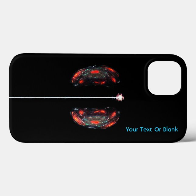 Fractionnement du coque iphone Coque-Mate Atom (Verso (horizontal))