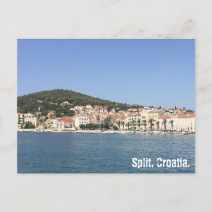 Fractionner la carte postale