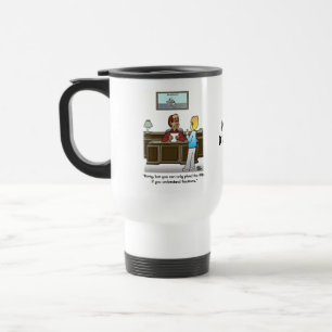 Fractions Men's Sand Travel Mug