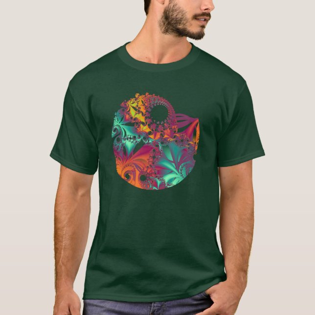 Fractoid Spiral ver. 2 T-Shirt (Front)