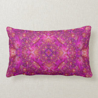 Fractually Fuschia Pillow