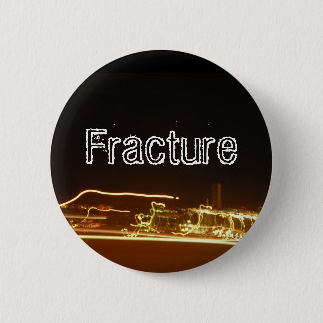 Fracture 2 Inch Round Button (Front)