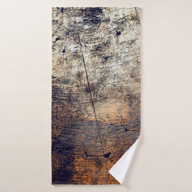 Fracture de détresse de grunge texture (Serviette de bain)