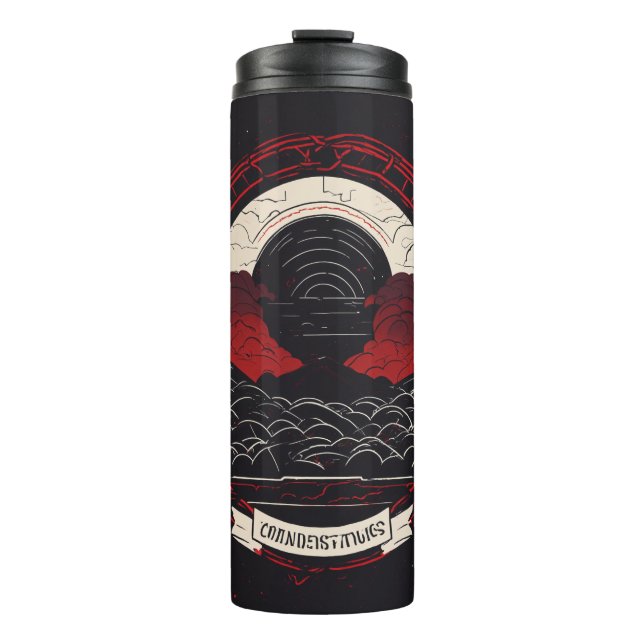 Fractured Bonds – Dark Relationship Stories & Real Thermal Tumbler (Front)