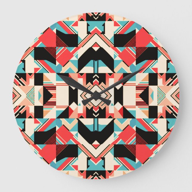 Fractured Harmony  Large Clock (Front)