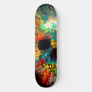 Fractured Skateboard