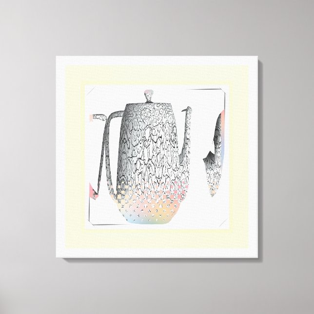 Fractured Vessel  Canvas Print (Front)